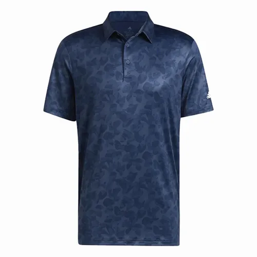Thời trang - Áo Polo Nam Adidas Prisma Print Shirt HK6855 Màu Xanh Đậm Size S - Vua Hàng Hiệu