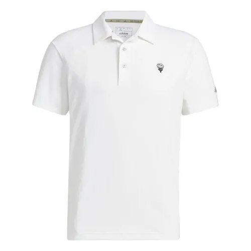 Áo Polo Nam Adidas Returnable Golf Ball Emblem HS4489 Màu Trắng Size L - Thời trang - Vua Hàng Hiệu