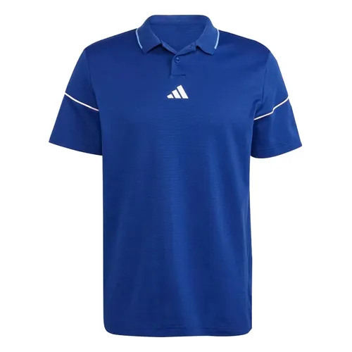 Thời trang Adidas Áo Polo - Áo Polo Nam Adidas Tennis Clubhouse Premium Classic Victory IB4977 Màu Xanh Blue Size S - Vua Hàng Hiệu