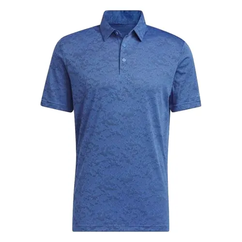 Áo Polo Nam Adidas Textured Jacquard Golf Shirt HS7609 Màu Xanh Size M