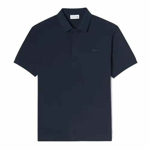 Áo Polo Nam Lacoste Men's Regular Fit Paris Shirt PH552E HDE Màu Xanh Đen Size 4