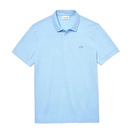 Thời trang Áo Polo - Áo Polo Nam Lacoste Regular Fit Polo Shirt PH5522 HBP Màu Xanh Da Trời Size 4 - Vua Hàng Hiệu