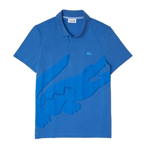 Thời trang - Áo Polo Nam Lacoste Regular Fit Stretch Organic Polo Shirt PH2049 HG3 Màu Xanh Dương Size XS ( Form Âu) - Vua Hàng Hiệu