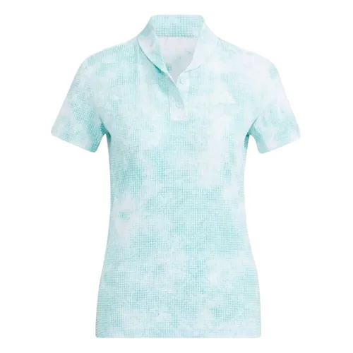Thời trang Xanh nhạt Áo Polo - Áo Polo Nữ Adidas Play Green Spray Dyed Short Sleeved Shawl Collar HC7916 Màu Xanh Nhạt Size M - Vua Hàng Hiệu