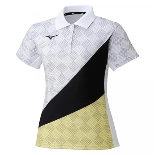 Thời trang - Áo Polo Nữ Mizuno Game Shirt Racket Sports 62JA170101 Phối Màu Size S - Vua Hàng Hiệu