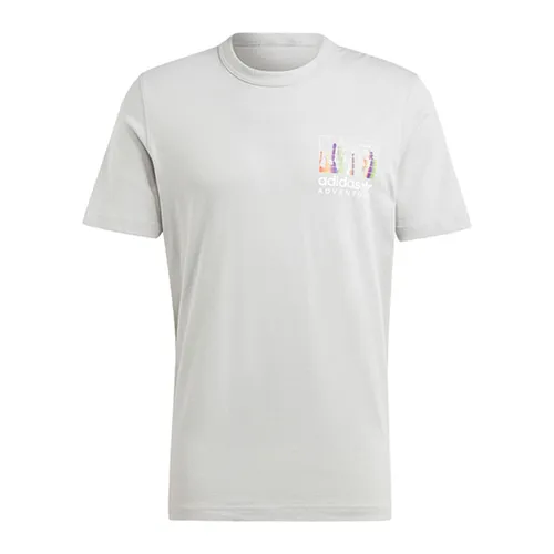 Áo Thun Nam Adidas Adventure Graphic Tee T-Shirt IL5166 Màu Ghi Size XS - Thời trang - Vua Hàng Hiệu