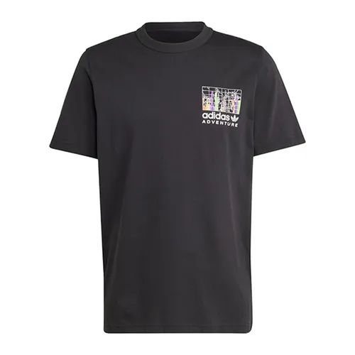Áo Thun Nam Adidas Adventure Graphic Tee T-Shirt IL5171 Màu Đen Size XS - Thời trang - Vua Hàng Hiệu
