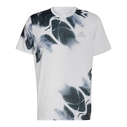 Thời trang Trắng, đen Áo thun - Áo Thun Nam Adidas Fast Graphic Tee T-Shirt HN9478 Màu Trắng Đen Size S - Vua Hàng Hiệu