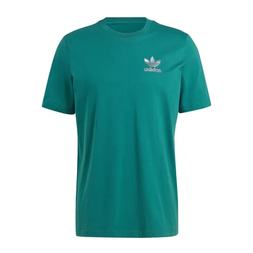 Thời trang - Áo Thun Nam Adidas Graphic Blur Trefoil Tshirt IL5142 Màu Xanh Lá Size S - Vua Hàng Hiệu