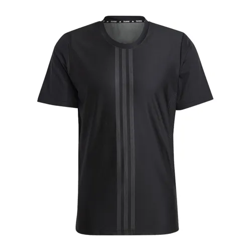 Áo Thun Nam Adidas HIIT Workout 3-Stripes Tee T-Shirt HZ3072 Màu Đen Size XL