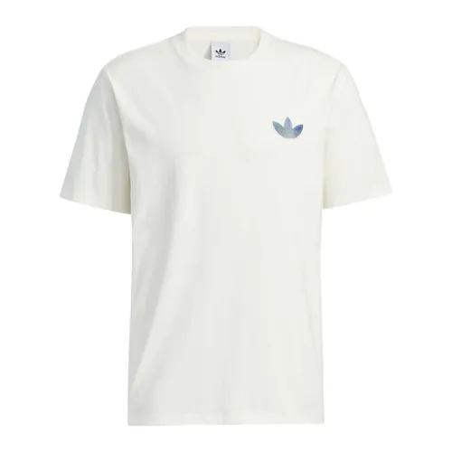 Adidas - Áo Thun Nam Adidas Short Sleeve T-Shirt IK8683 Màu Trắng Size M - Vua Hàng Hiệu