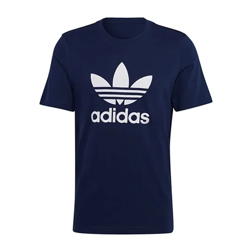 Adidas Xanh than Áo thun - Áo Thun Nam Adidas Trefoil T-Shirt HK5226 Màu Xanh Than Size XS - Vua Hàng Hiệu