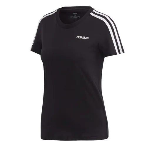 Adidas - Áo Thun Nữ Adidas Essentials 3-Stripes T-Shirt DP2362 Màu Đen Size S - Vua Hàng Hiệu