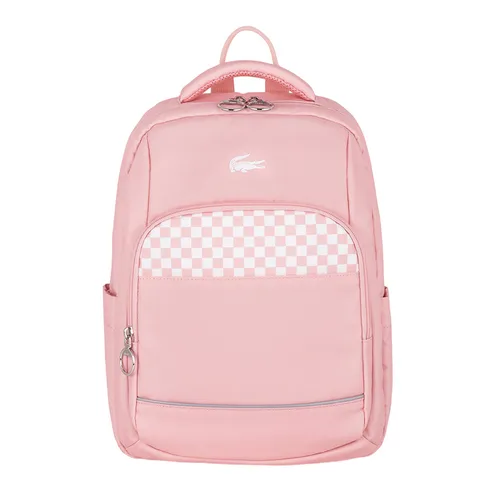 Lacoste Trẻ em - Balo Lacoste Trẻ Em NH4317PF M30 Màu Hồng Caro - Vua Hàng Hiệu