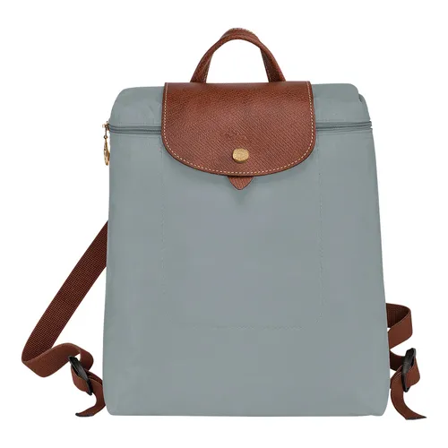 Túi xách - Balo Nữ Longchamp Le Pliage Original Backpack Acier Màu Xanh Nhạt - Vua Hàng Hiệu