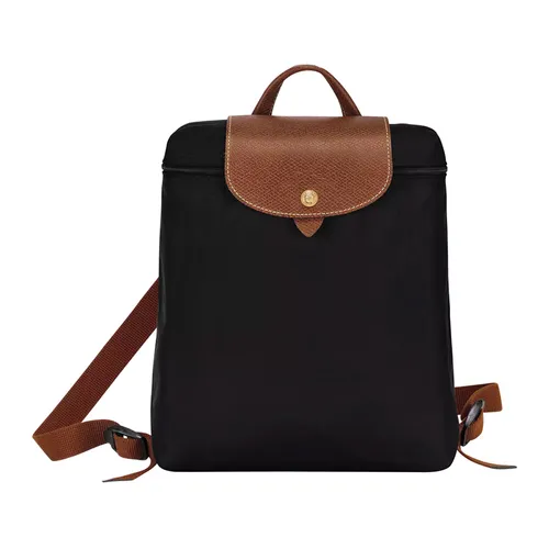 Túi xách - Balo Nữ Longchamp Le Pliage Original Backpack Noir Origin Màu Đen - Vua Hàng Hiệu