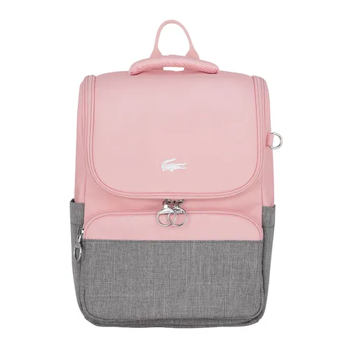 Lacoste Trẻ em - Balo Trẻ Em Lacoste Nymphea Gris Chine NH4318PF M32 Màu Hồng Xám - Vua Hàng Hiệu