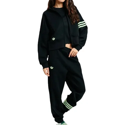 Bộ Thể Thao Nữ Adidas Adicolor Neuclassics IU2505/IU2501 Màu Đen Size XXS - Thời trang - Vua Hàng Hiệu