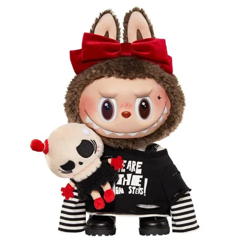 Đồ chơi mô hình Pop Mart - Búp Bê Pop Mart Labubu The Monsters Catch Me If You Like Me Series Gift Box Màu Đen - Vua Hàng Hiệu
