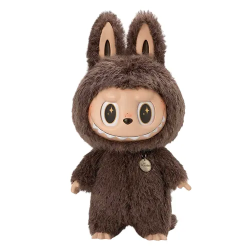 Đồ chơi mô hình Pop Mart - Búp Bê Pop Mart The Monsters Zimomo I Found You Vinyl Face Doll Màu Nâu - Vua Hàng Hiệu