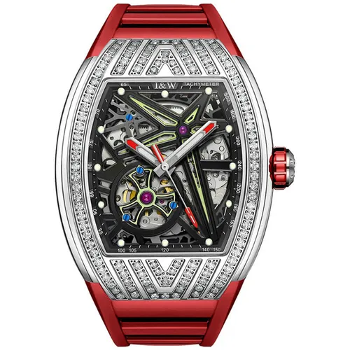 Đồng Hồ Nam I&W Carnival IW759G-DS Automatic Màu Đỏ