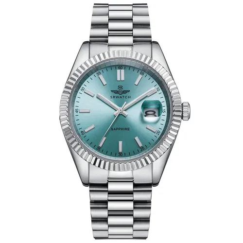 Đồng hồ - Đồng Hồ Nam Srwatch SG7003.1106GM Màu Bạc Xanh - Vua Hàng Hiệu