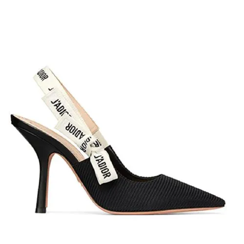 Giày - Giày Cao Gót Nữ Dior Technical Fabric Black KCC201TFL-S900 Màu Đen Size 36 - Vua Hàng Hiệu