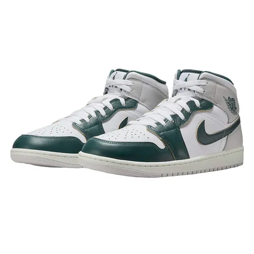 Giày Thể Thao Nam Nike Air Jordan 1 Mid SE FQ7720-103 Màu Trắng Xanh Size 41 - Giày - Vua Hàng Hiệu