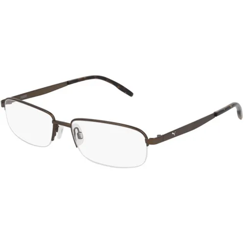 Gọng Kính Nam Puma PE0146O 002 Màu Nâu