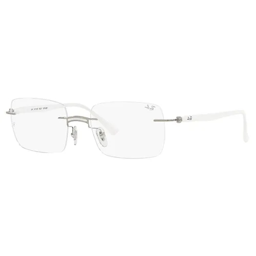 Gọng Kính Unisex Rayban 0RX8767_122853.I Màu Trắng - Kính mắt - Vua Hàng Hiệu
