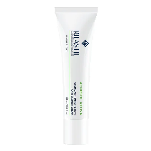 Mỹ phẩm - Kem Dưỡng Ẩm, Kiềm Dầu Ngừa Mụn Dành Cho Da Mụn Rilastil Acnestil Attiva Cream 40ml - Vua Hàng Hiệu