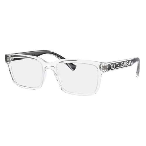 Kính Mắt Cận Unisex Dolce & Gabbana D&G DG5102-3133 Màu Trong Suốt/ Đen Size 53