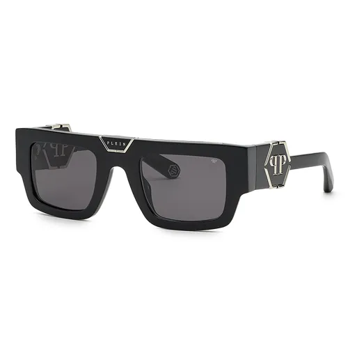 Kính Mát Nam Philipp Plein Sunglasses Square SPP092M 700Y Màu Đen