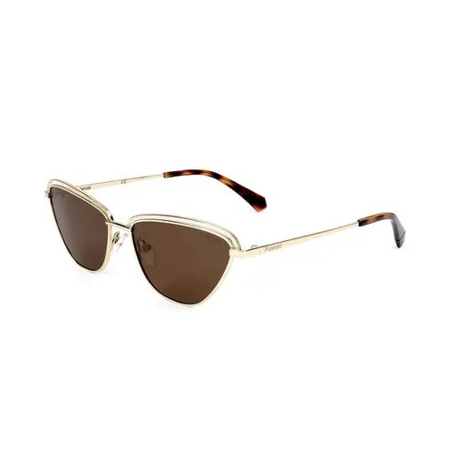 Kính mắt - Kính Mát Nữ Polaroid Sunglasses PLD4102S_01Q Màu Nâu/Vàng - Vua Hàng Hiệu
