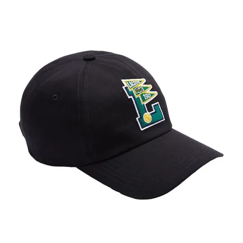 Mũ Nam Lacoste&nbsp;Pennants L Organic Blue Marine RK7411 HDE Màu Xanh Đen