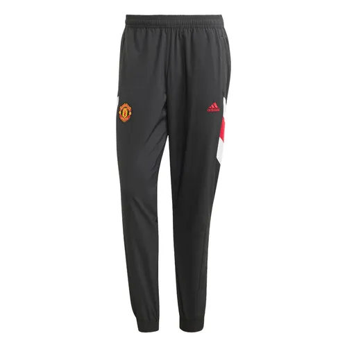 Quần Bóng Đá Nam Adidas Manchester United Icon Textile Pants HT1993 Màu Đen Size M - Thời trang - Vua Hàng Hiệu