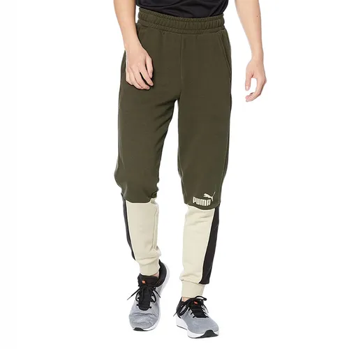 Quần Dài Nam Puma ESS + BLOCK 849537_64 Màu Xanh - Trắng Size XL - Thời trang - Vua Hàng Hiệu
