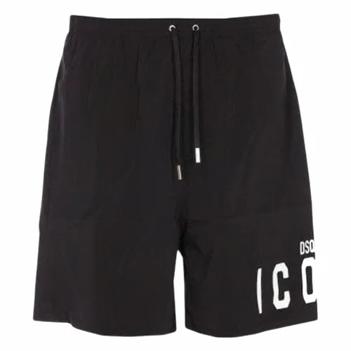 DSquared2 Quần shorts - Quần Short Nam Dsquared2 Icon D7BM04570.01046 Màu Đen Size 46 - Vua Hàng Hiệu