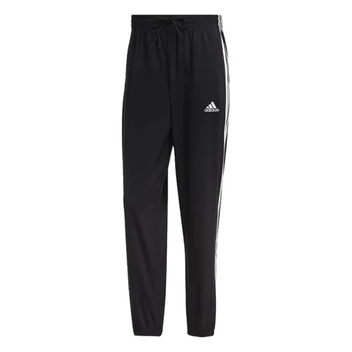 Quần Thể Thao Nam Adidas Aeroready Essentials Elastic Cuff Woven 3-Stripes Pants IC9446 Màu Đen Size S