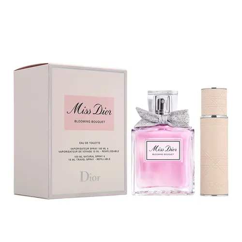 Nước hoa - Set Nước Hoa Nữ Dior Miss Dior Blooming Bouquet EDT (100ml + 10ml Refillable) - Vua Hàng Hiệu