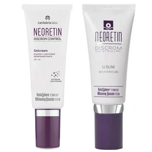 Set Serum Hỗ Trợ Ngừa Thâm, Sạm Nám Neoretin Và Kem Chống Nắng Trẻ Hoá Da Neoretin Discrom Control Gel SPF 50 - Mỹ phẩm - Vua Hàng Hiệu