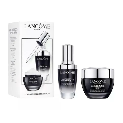 Set Tinh Chất Và Kem Dưỡng Hỗ Trợ Phục Hồi, Trẻ Hóa Da Lancôme Génifique Strengthen And Repair Duo Set 2 Món