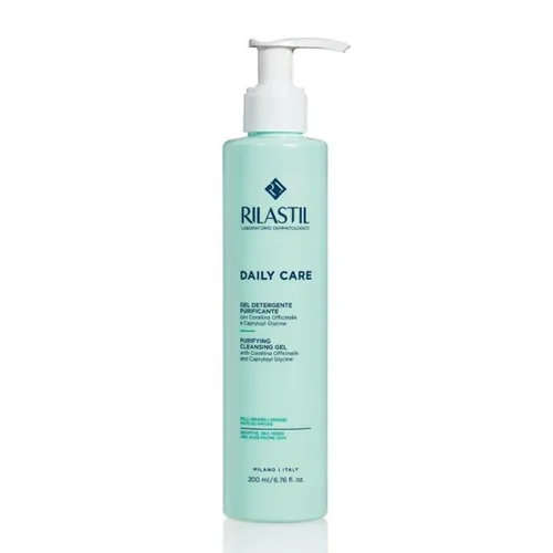 Sữa Rửa Mặt - Sữa Rửa Mặt Cho Da Dầu Hỗn Hợp Rilastil Daily Care Purifying Cleansing Gel 200ml - Vua Hàng Hiệu