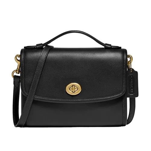 Túi Đeo Chéo Nữ Coach Kip Turnlock Crossbody C3486 Màu Đen