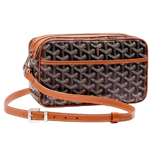 Túi Đeo Chéo Nữ Goyard Cap-Vert PM Bag Brown CAPVE2PMLTY Màu Nâu Đen - Túi xách - Vua Hàng Hiệu