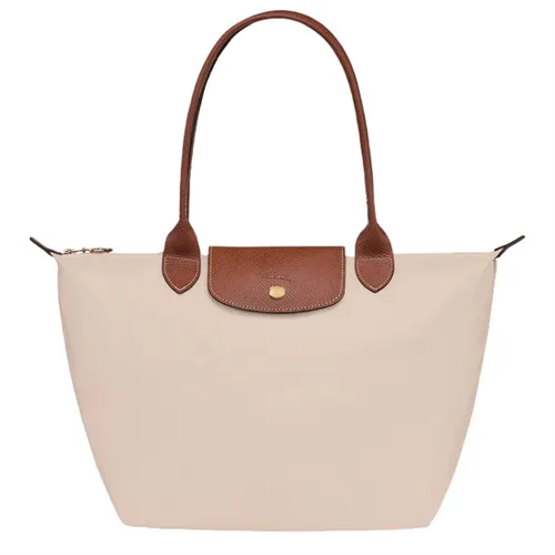 Túi xách - Túi Xách Nữ Longchamp Le Pliage Large Beige With Handle Paper L1899089P71 Màu Be - Vua Hàng Hiệu