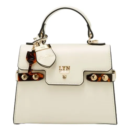 Túi Xách Nữ Lyn Re-Edit Marble Top Handle S Handbags LL24FBS168 Màu Trắng