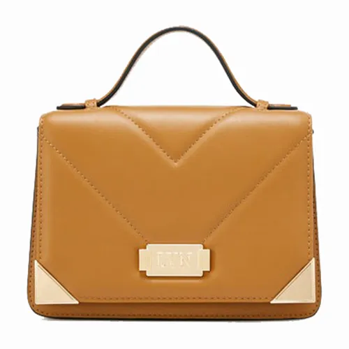 Túi Xách Nữ Lyn Roman Top Handle S Handbags LL24CBF130 Màu Nâu