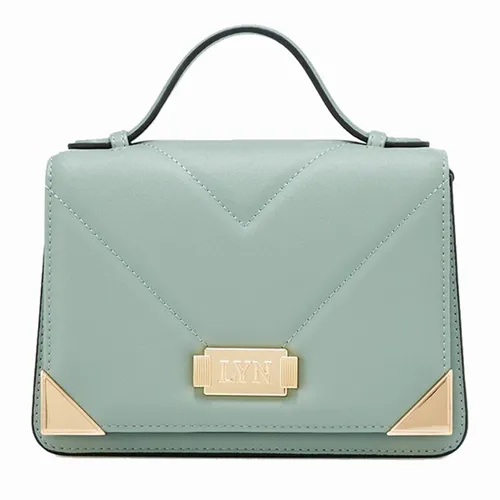 Túi Xách Nữ Lyn Roman Top Handle S Handbags LL24CBF130 Màu Xanh - Túi xách - Vua Hàng Hiệu
