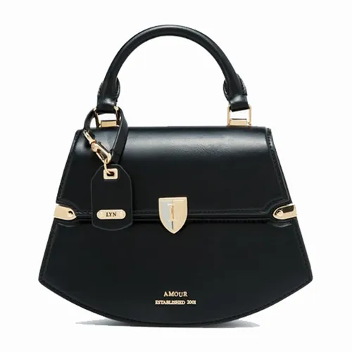 Túi Xách Nữ Lyn Vezio Top Handle S Handbags LL24CBF255 Màu Đen